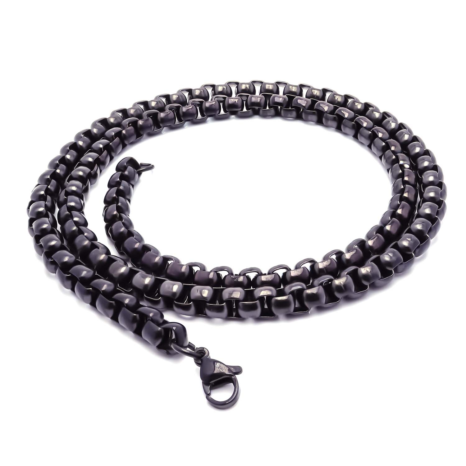 
             Ranel Takı Arnavut Çelik Kolye 6Mm 3810CEK028 
        