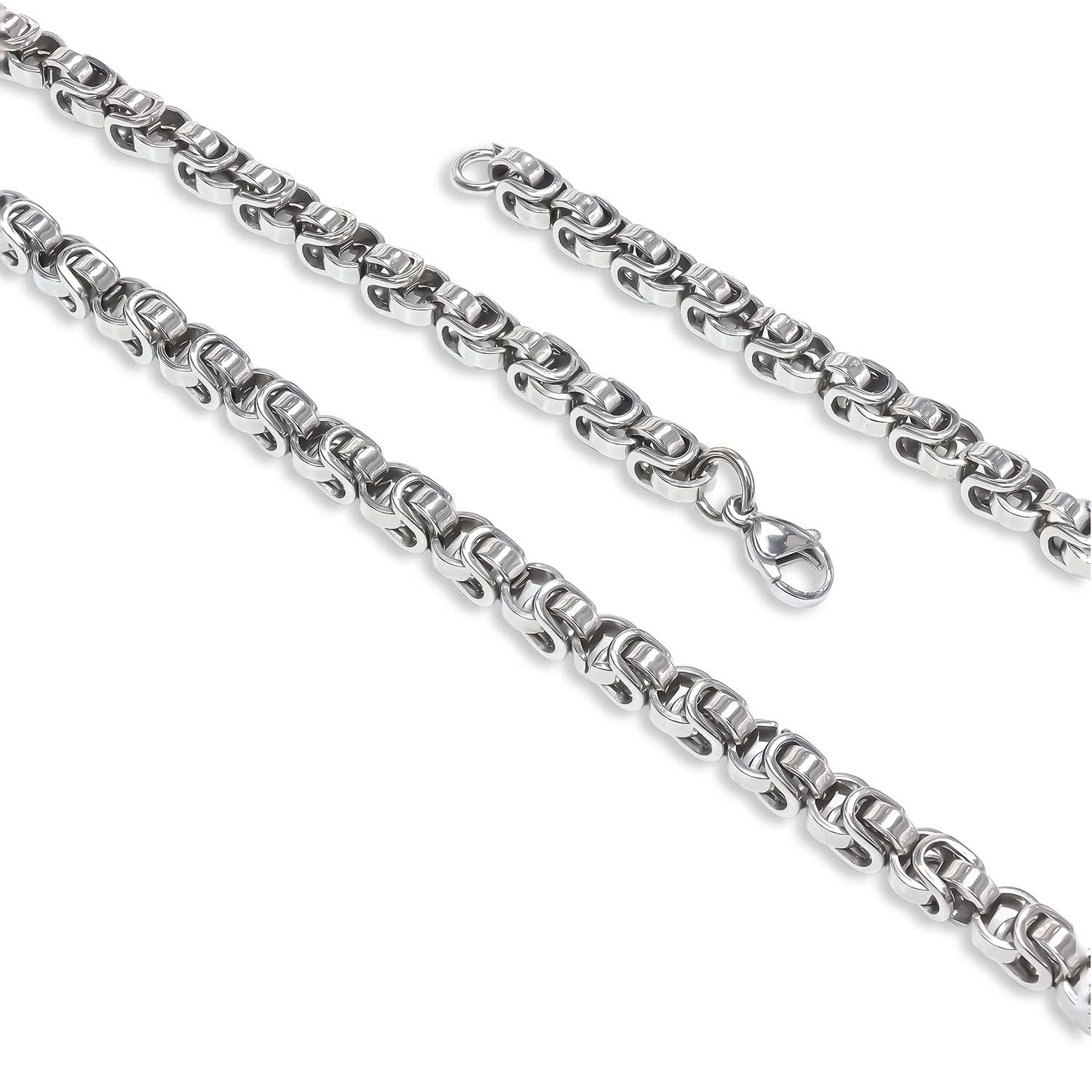 
             Ranel Takı Erkek Çelik Kolye 5Mm 38104P6D81 
        