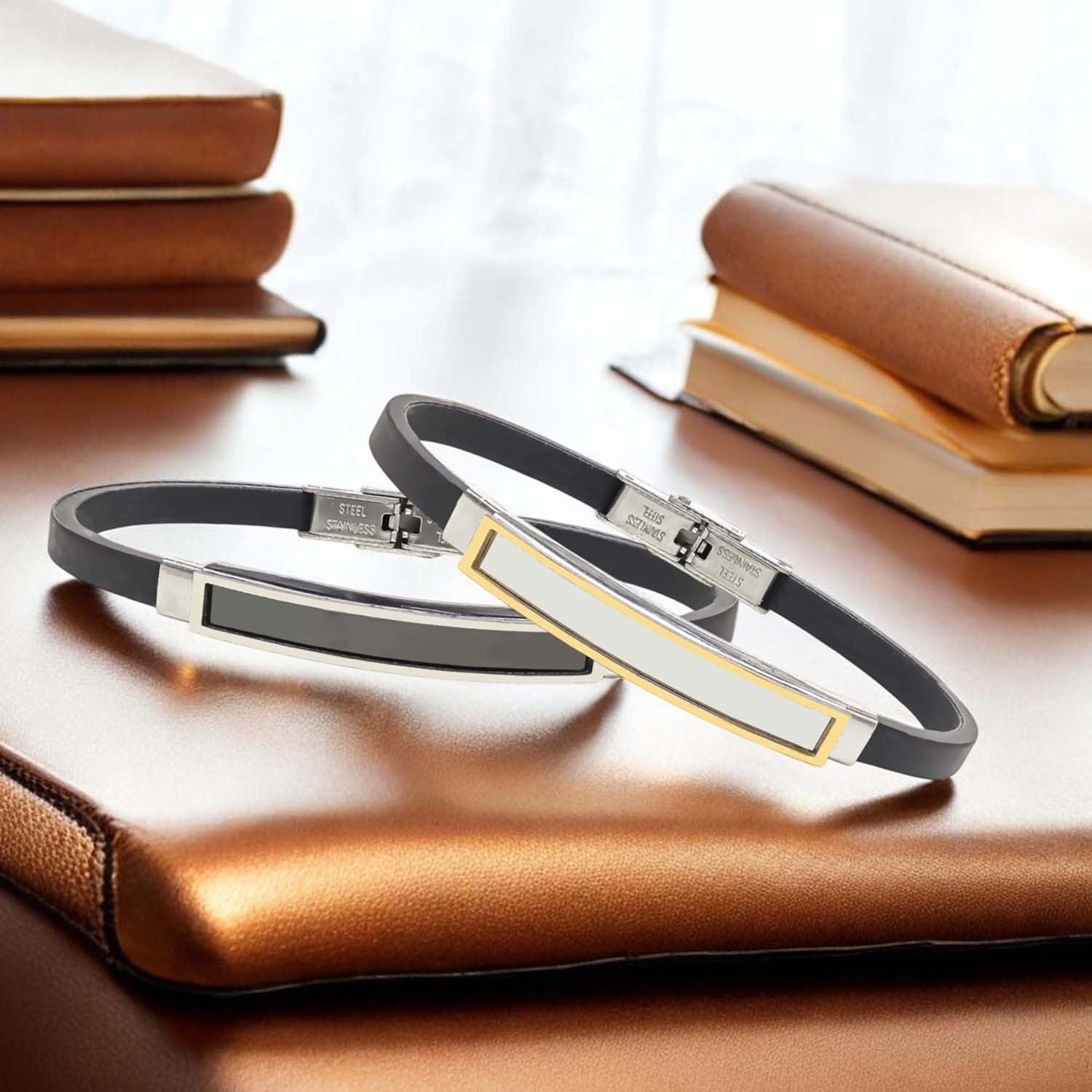 
             Ranel Takı İsim Yazılabilir Kişiselleştirilebilir Çelik Bileklik 3810SCB011 
        