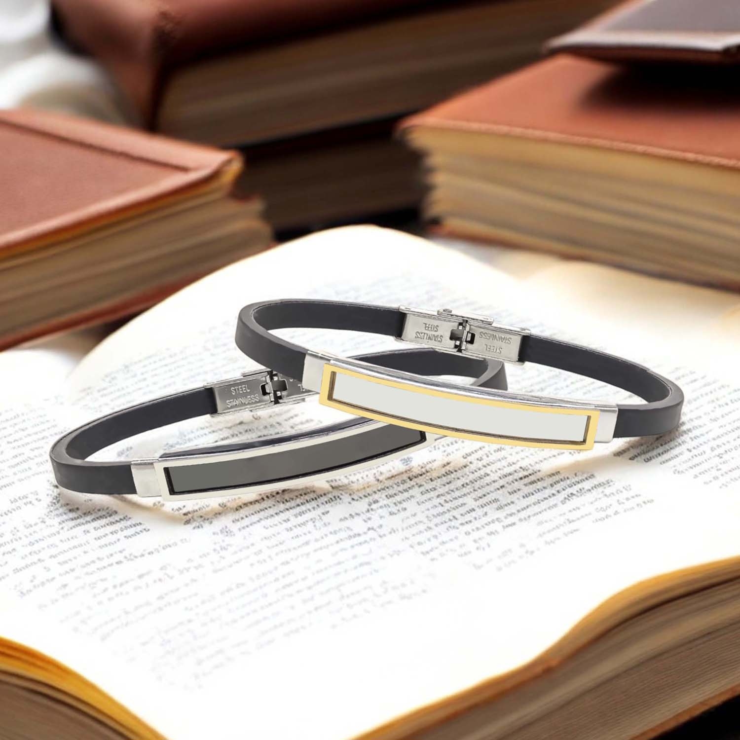 
             Ranel Takı İsim Yazılabilir Kişiselleştirilebilir Çelik Bileklik 3810SCB011 
        